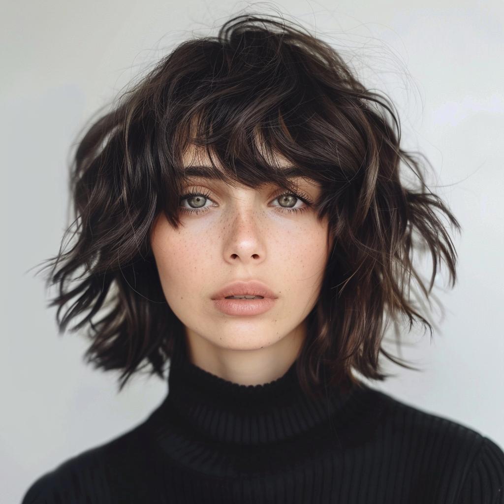 26 Elegante Und Pflegeleichte Mittellange Bob Frisuren