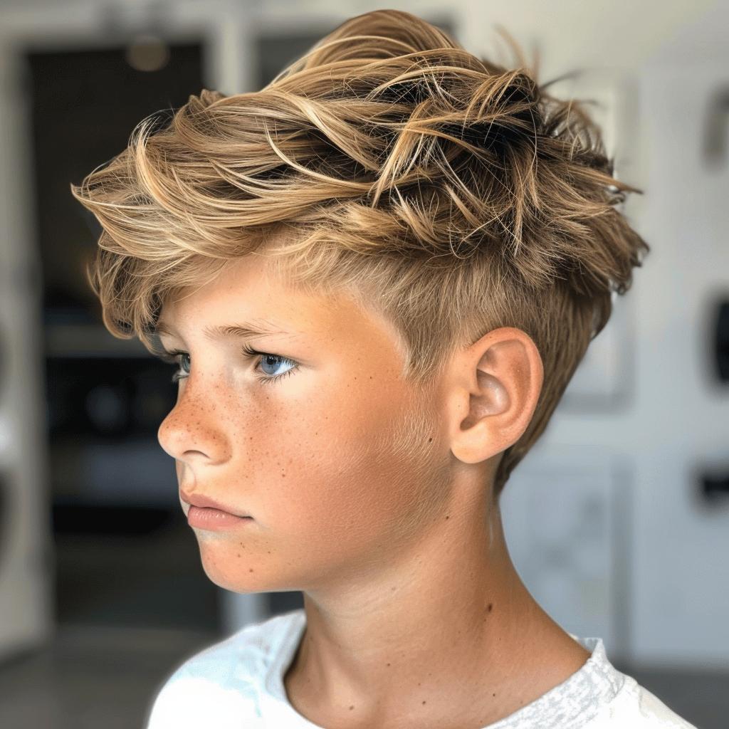 20 Frische und Coole Mittellange Frisuren für Jungs